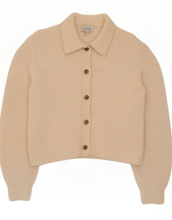 Stockholm Atelier e altre storie Maglione cardigan da donna UK 6 XS Beige