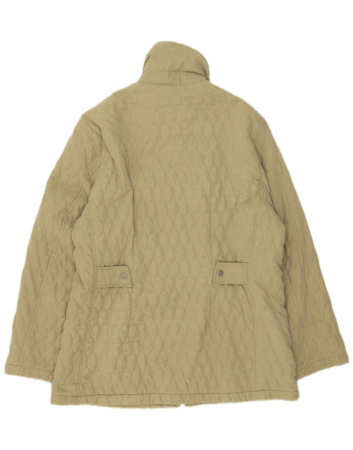 Giacca trapuntata oversize da donna e Belfe UK 12 media kaki