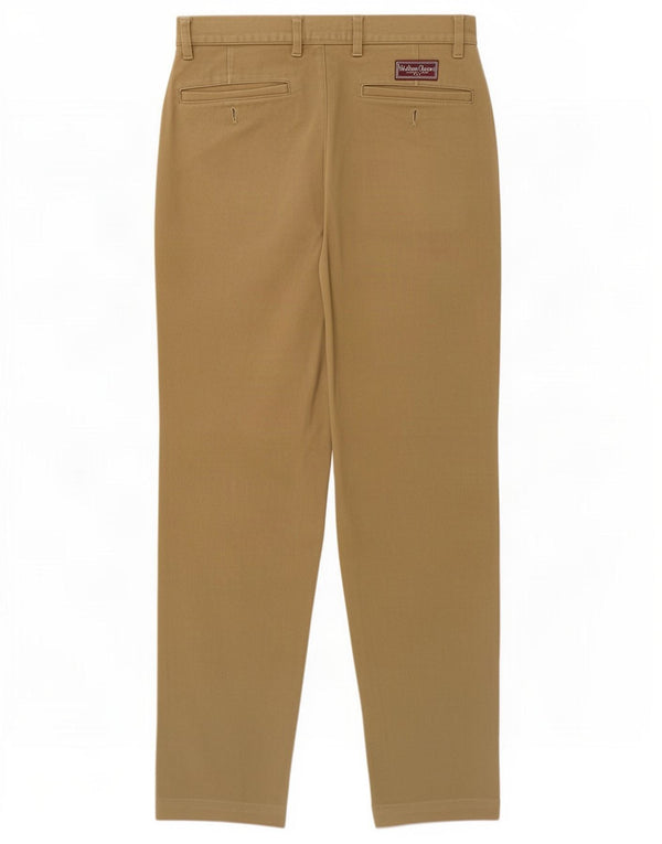Pantaloni casual dritti da uomo Marlboro Classics EU 46 Small W29 L31 Beige