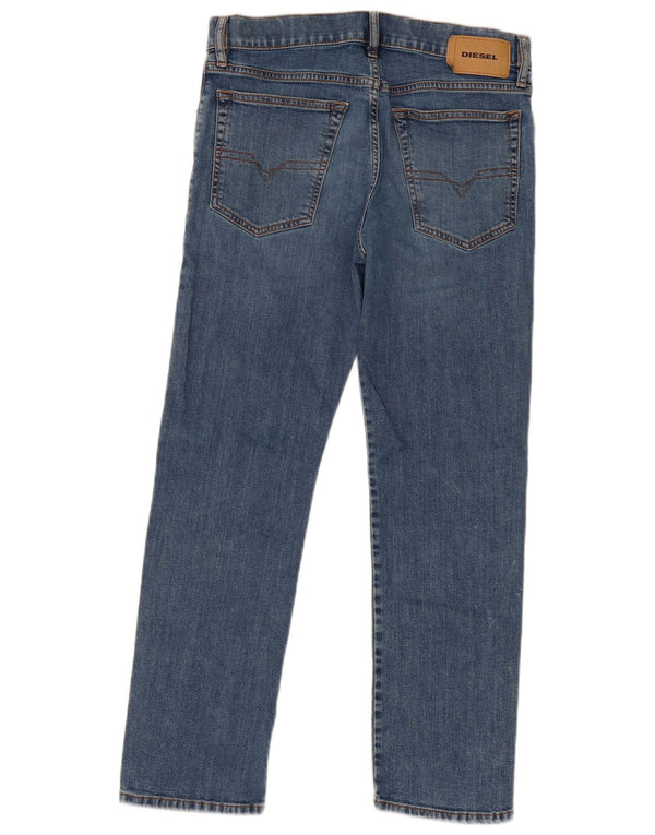 Jeans dritti da donna DIESEL W30 L27 cotone blu