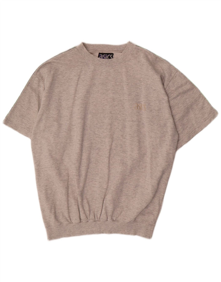 T-shirt grafica ASICS da uomo XL grigia