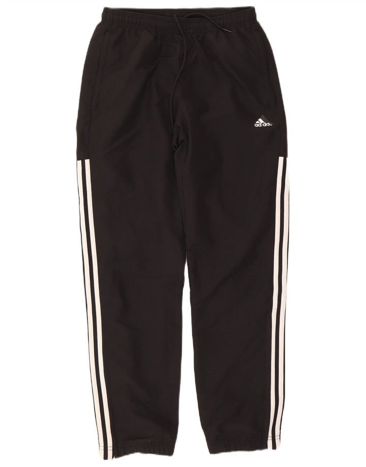 Pantaloni da tuta da uomo Adidas Joggers piccoli in poliestere nero