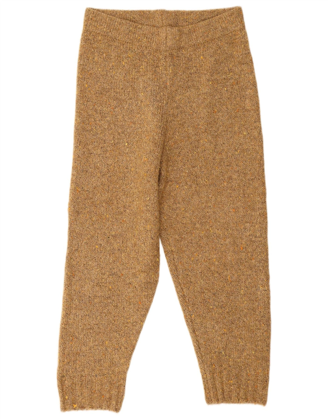 Pantaloni da tuta da donna Zara Capri Joggers UK 14 Large Beige Poliestere