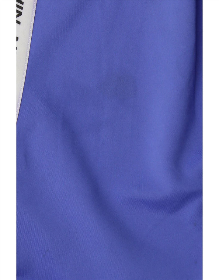 Leggings Nike Graphic Capri da donna UK 8 Small Blu Colourblock Poliestere