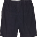 CHAPS Womens Chino Shorts US 12 Large W34 Navy Blue Cotton Vintage Chaps and Second-Hand Chaps from Messina Hembry 