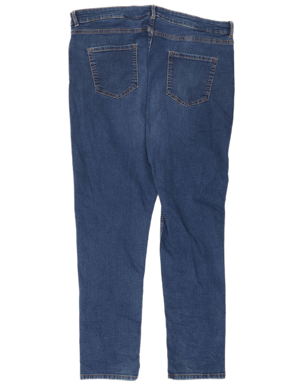 Marks & Spencer Jeans The Lily Slim da donna UK 18 XL W36 L28 Cotone blu
