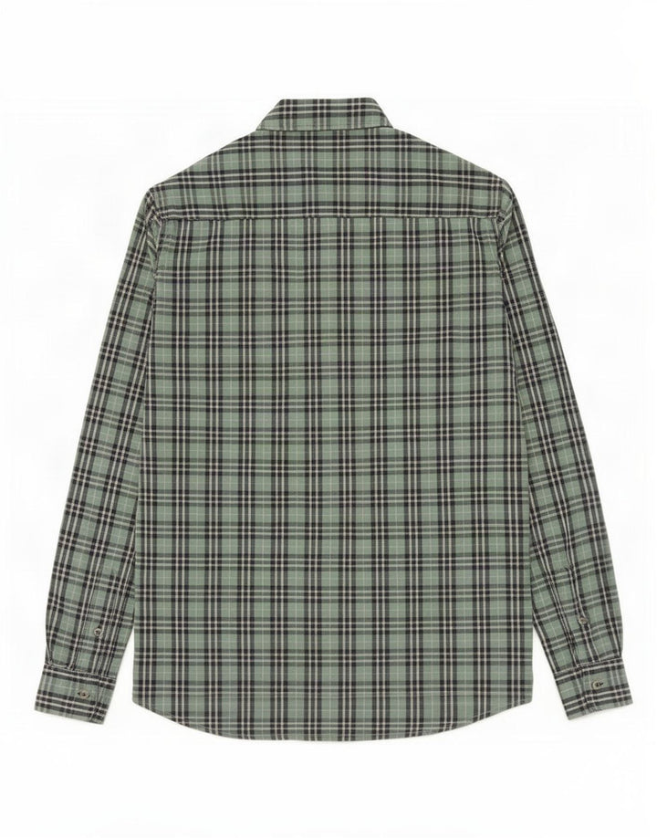 Maglia Massimo Dutti Bambino 13-14 Anni Cotone Verde Check