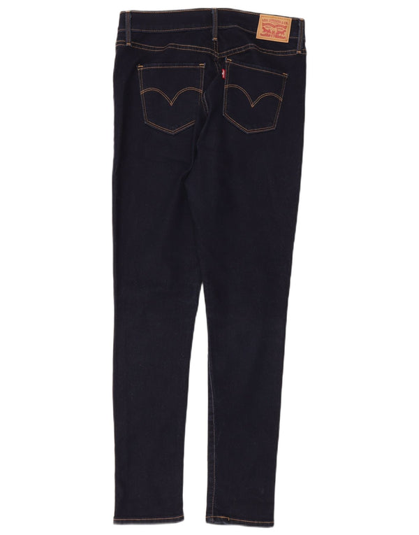 Levi's Donna 311 Shaping Skinny Jeans W28 L30 Cotone Blu Navy