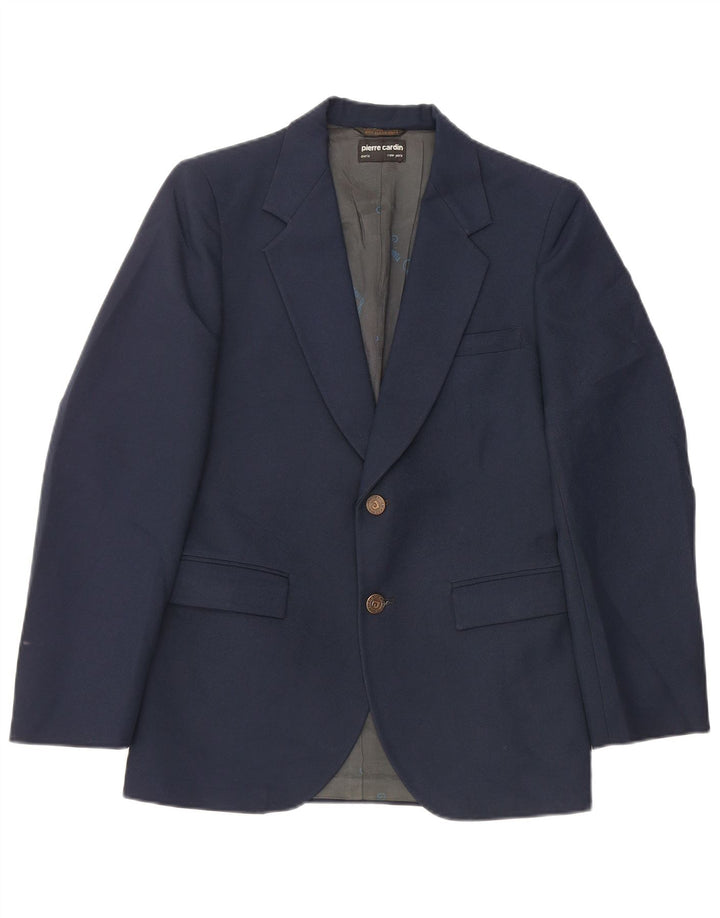 PIERRE CARDIN Giacca blazer a 2 bottoni da ragazzo 15-16 anni blu navy