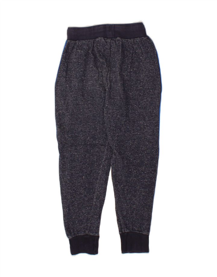 PUMA Boys Tracksuit Trousers Joggers 10-11 Years Medium Navy Blue Flecked Vintage Puma and Second-Hand Puma from Messina Hembry 