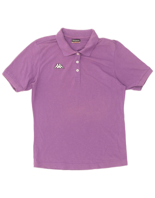 Polo Kappa da donna UK 20 2XL cotone viola