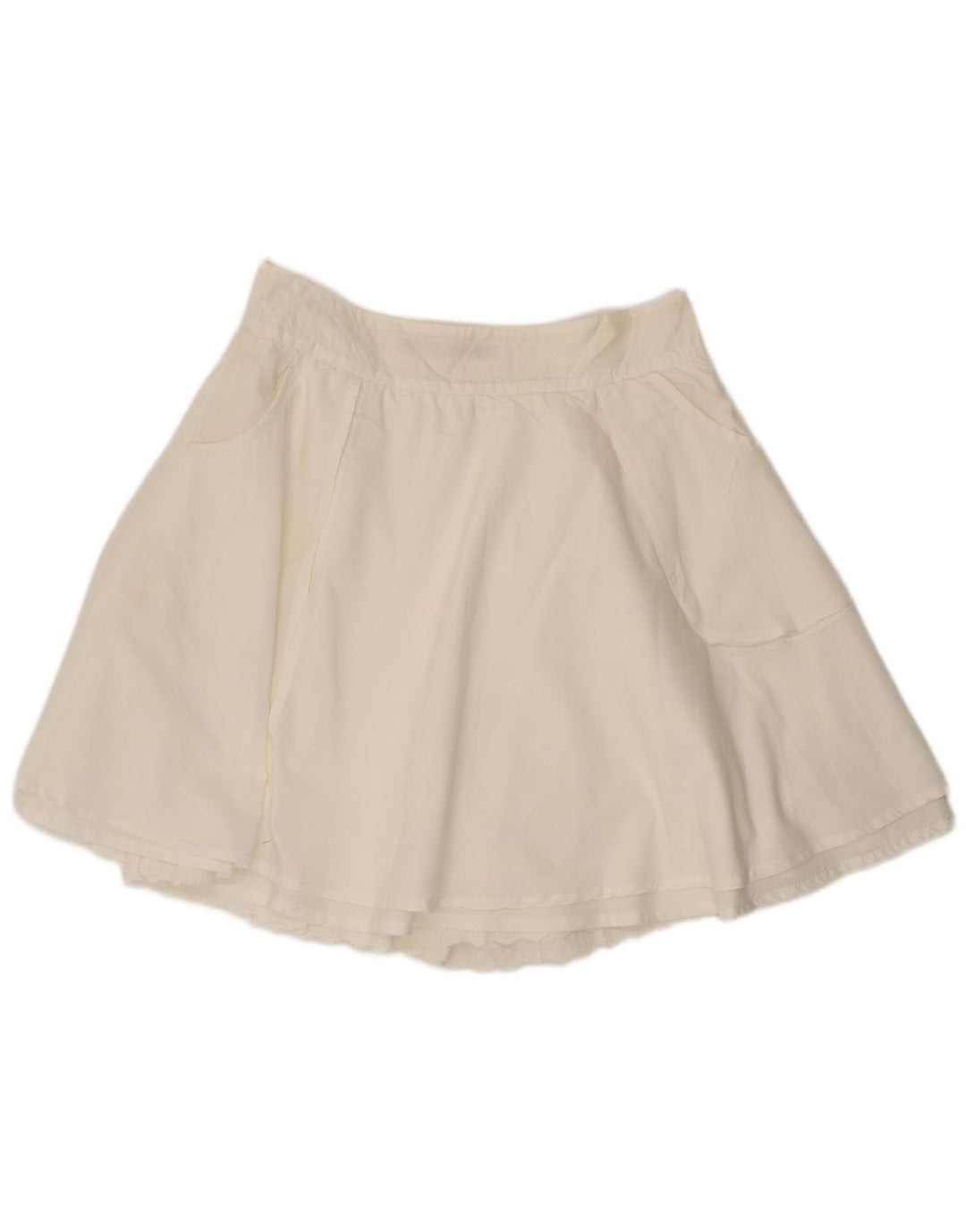 Gonna a trapezio da donna Object W32 grande bianca