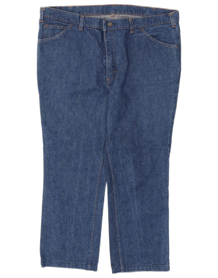 Jeans corti da uomo VINTAGE W38 L25 Blu