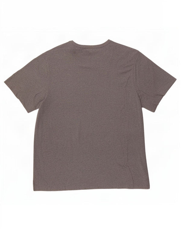 T-shirt da uomo Hugo Boss Top 2XL cotone chiazzato grigio