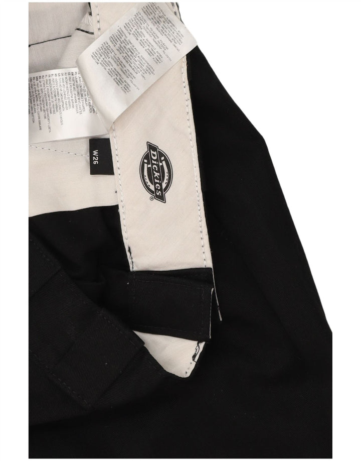 Pantaloni chino dritti da uomo Dickies W26 L29 poliestere nero