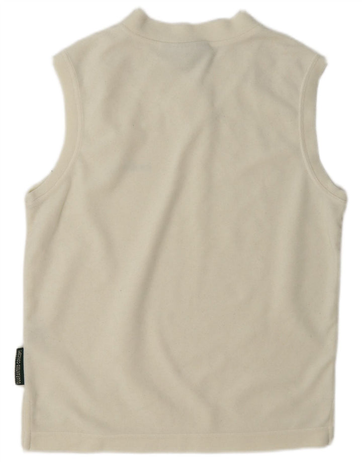 Canotta in velluto da donna Chervo IT 44 Poliestere Paisley medio bianco sporco