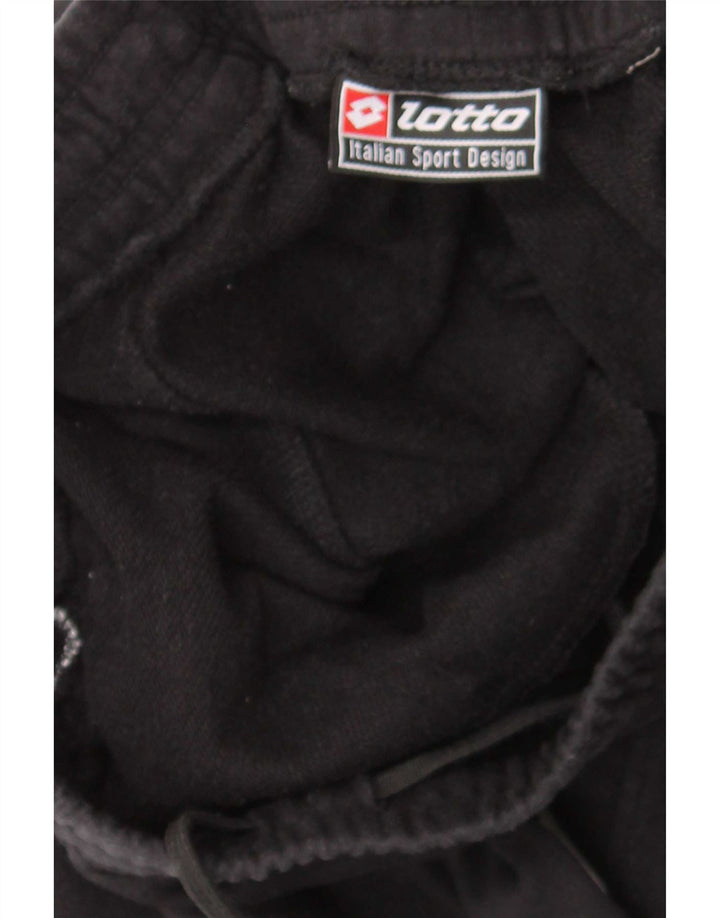 Pantaloni da tuta da uomo Lotto Medio Nero