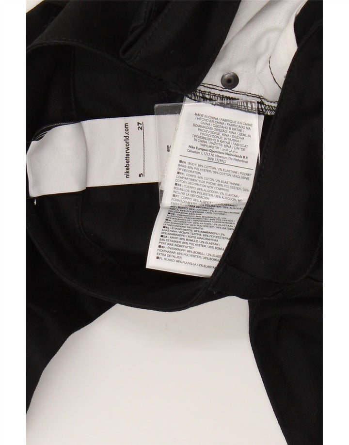 Jeans skinny da donna Nike W27 L32 cotone nero