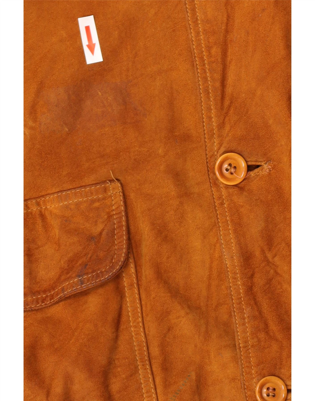 Giubbotto bomber in pelle scamosciata da uomo Harry&Moore EU 56 3XL Pelle beige