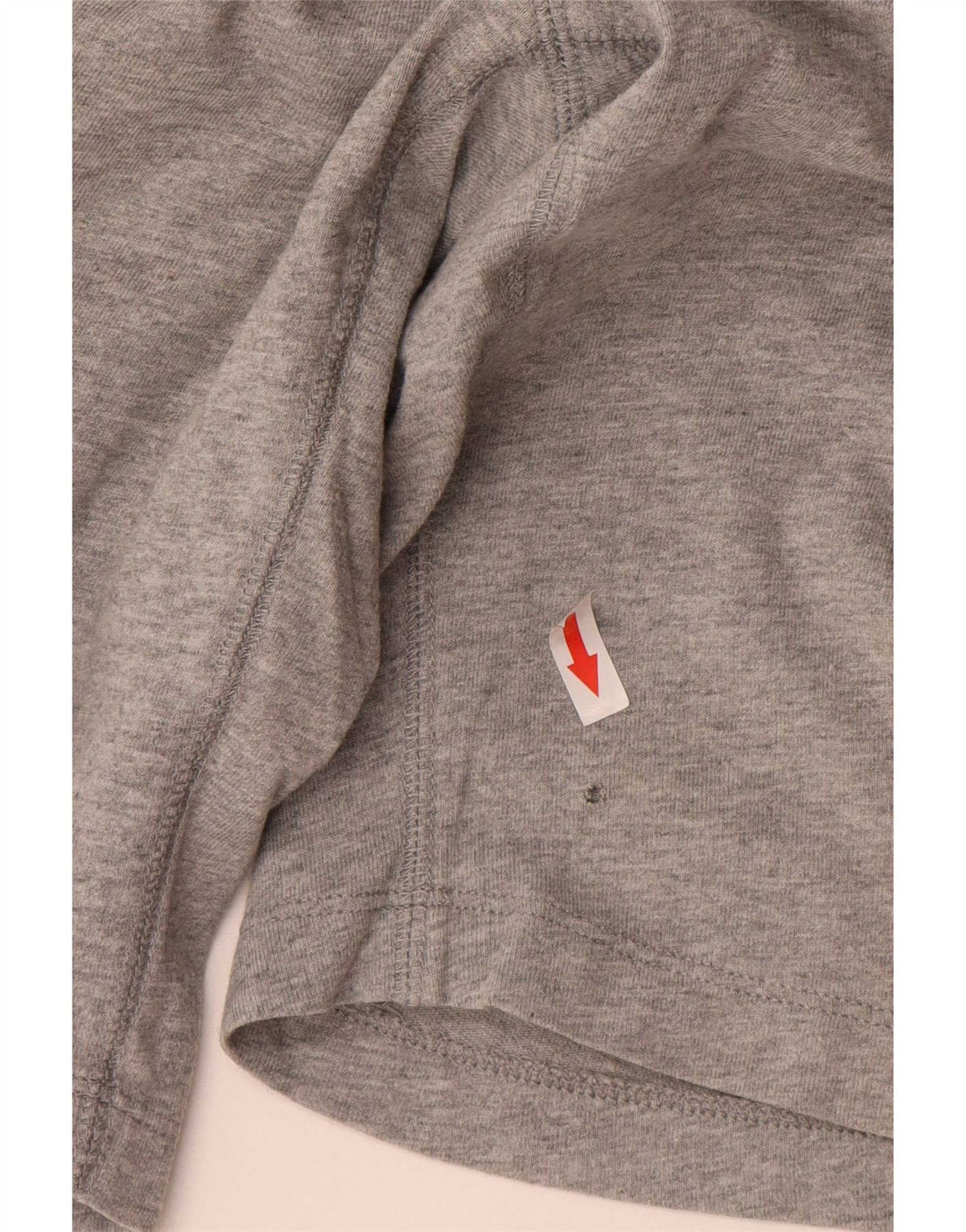 Pantaloncini sportivi Nike da uomo in cotone grigio medio