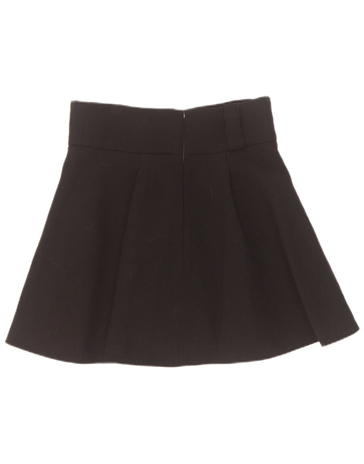 Mini gonna a pieghe da donna Fausto Puglisi W29 media nera