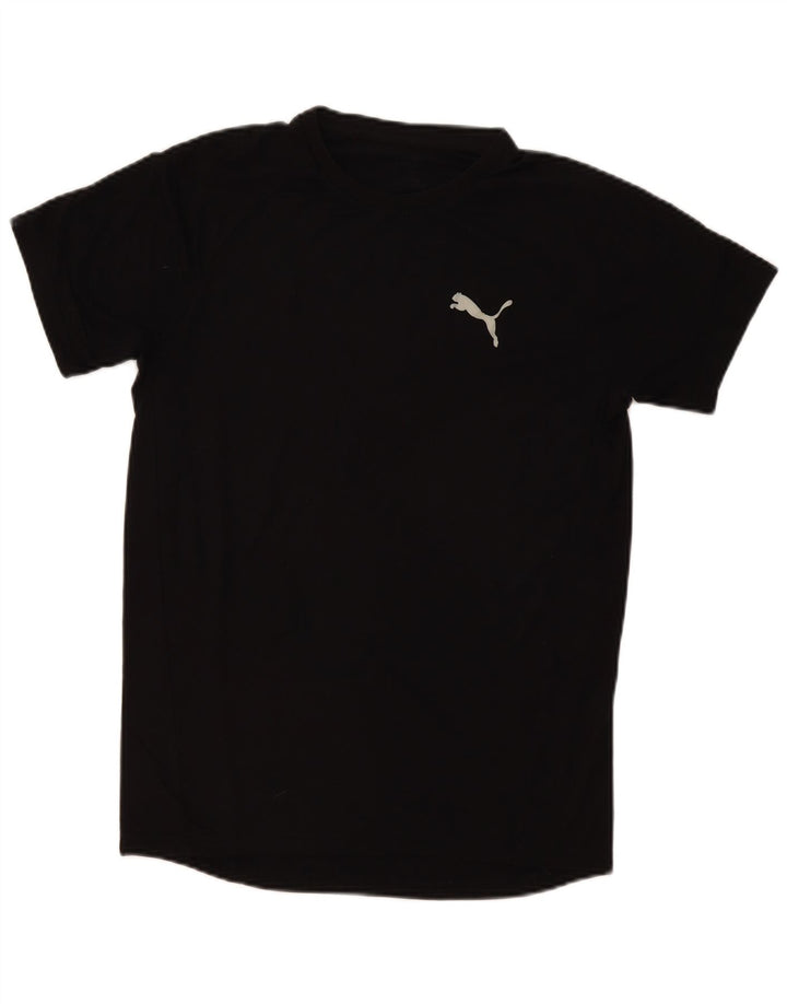 T-shirt Puma da uomo media media nera