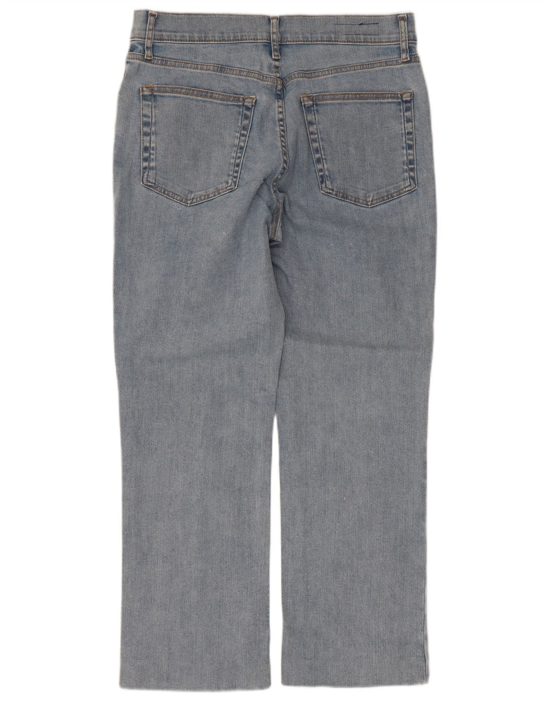 Jeans dritti da donna ZARA EU 40 medio W30 L26 cotone blu