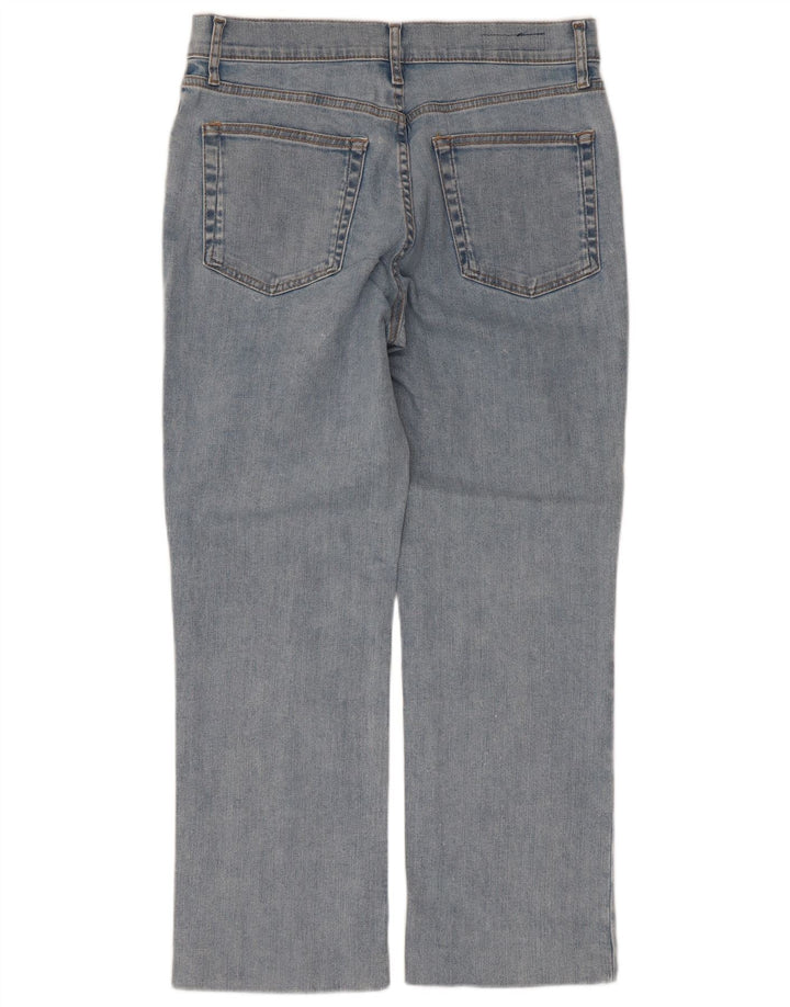 Jeans dritti da donna ZARA EU 40 medio W30 L26 cotone blu