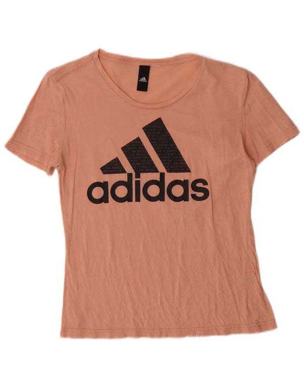 Maglietta grafica da donna Adidas Top UK 10 piccola rosa