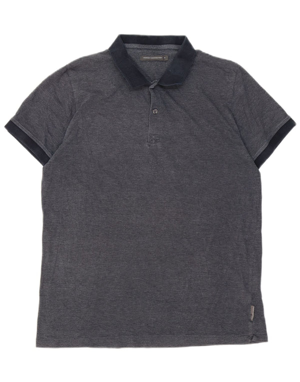 Polo da uomo French Connection XL in cotone grigio