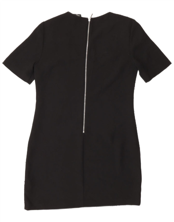 Abito tubino da donna con motivo astratto Oasis UK 12 Colorblock blu medio
