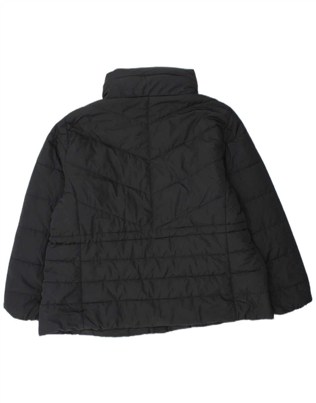 Giacca imbottita con cappuccio da donna Marks & Spencer UK 22 3XL poliestere nero