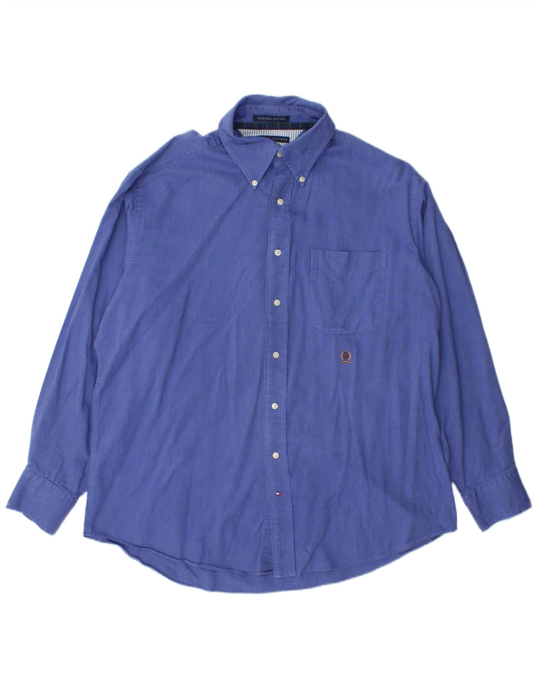 Camicia da uomo Tommy Hilfiger taglia 16 1/2 grande blu
