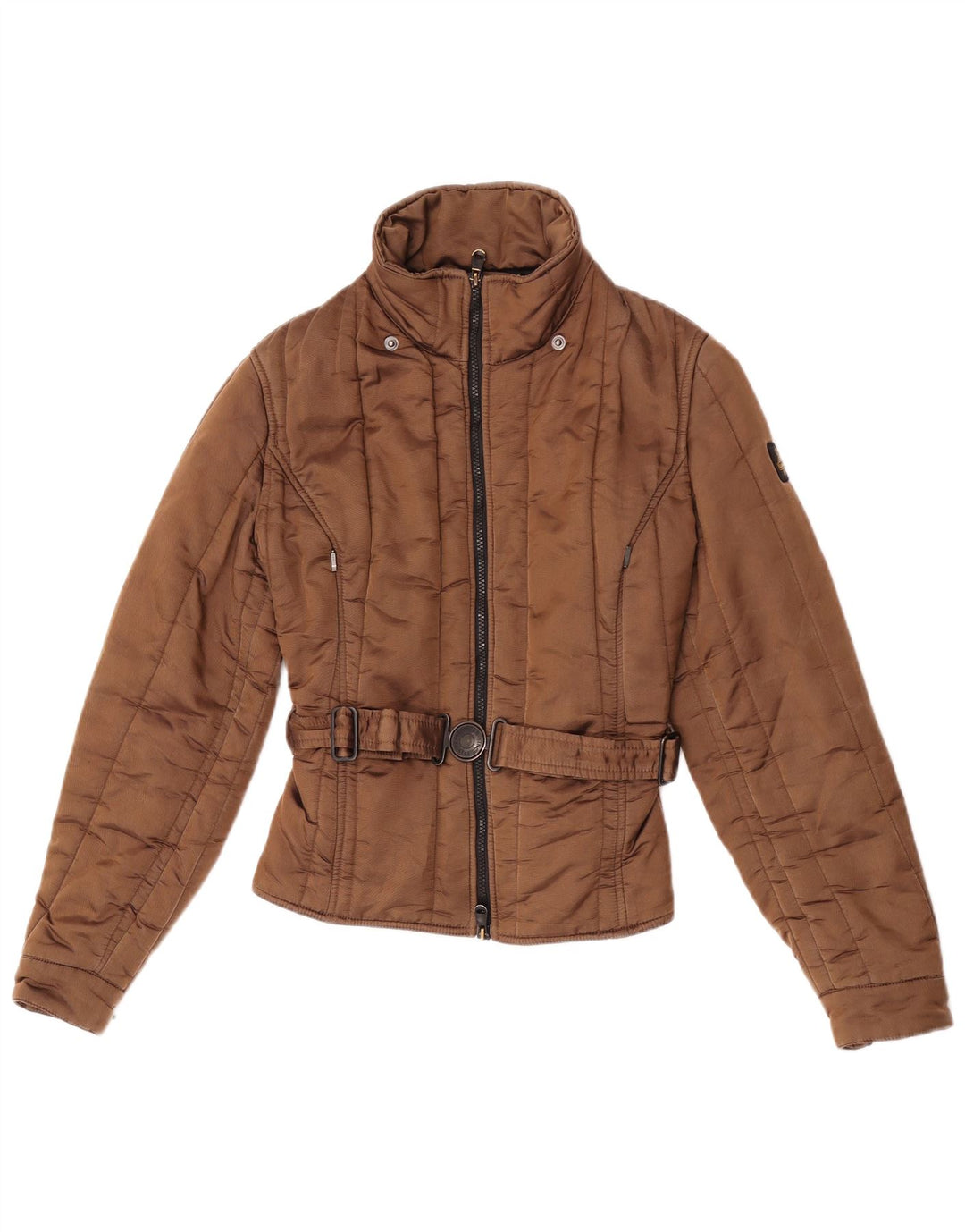 Giacca antipioggia da donna Refrigiwear UK 12 marrone medio in poliammide