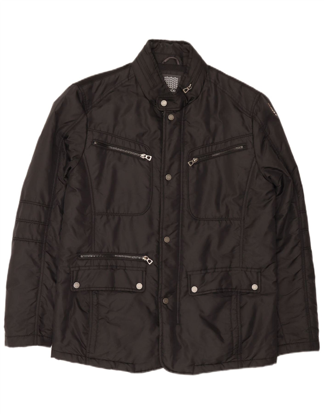 Giacca a vento da uomo Geox UK 40 Large Nera