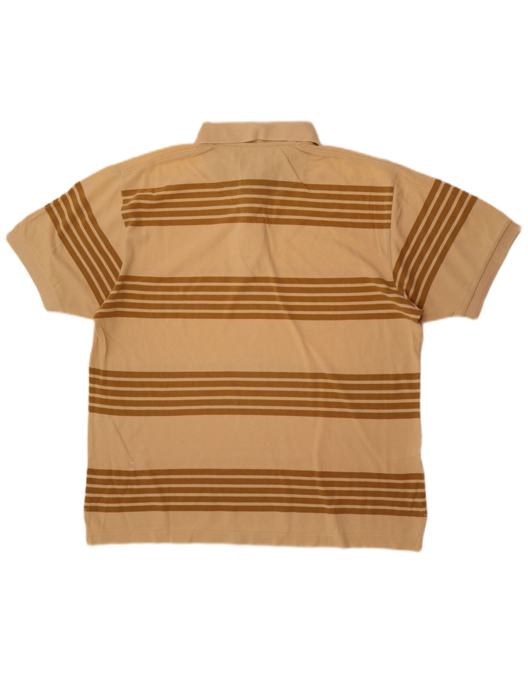 Polo da uomo Champion a righe larghe beige