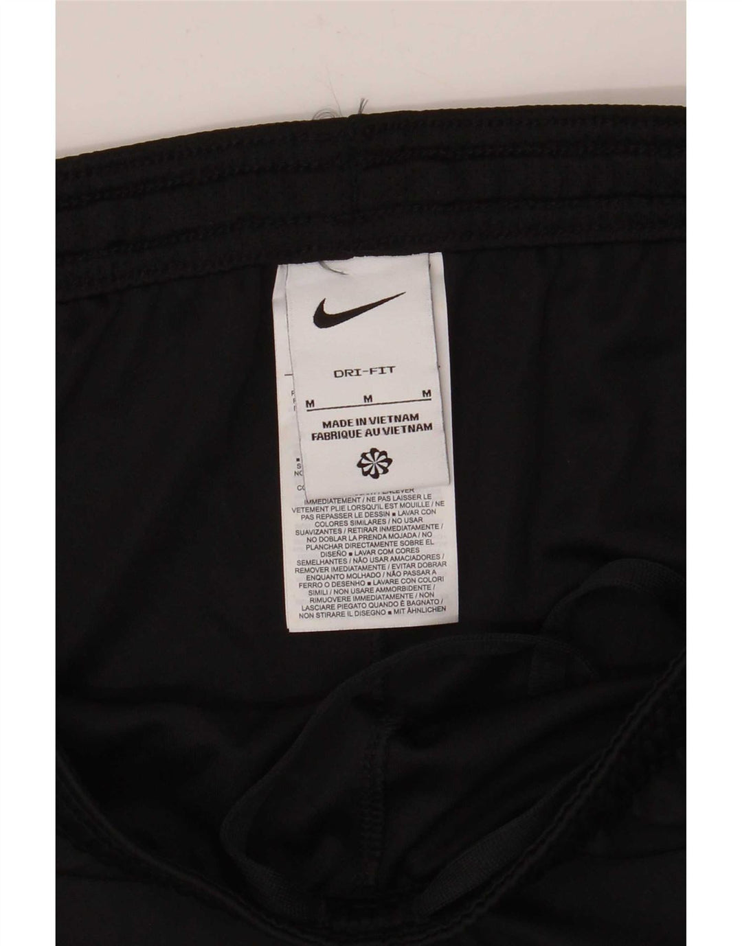 Pantaloncini sportivi Nike Dri Fit da uomo, colore nero medio, in poliestere color block