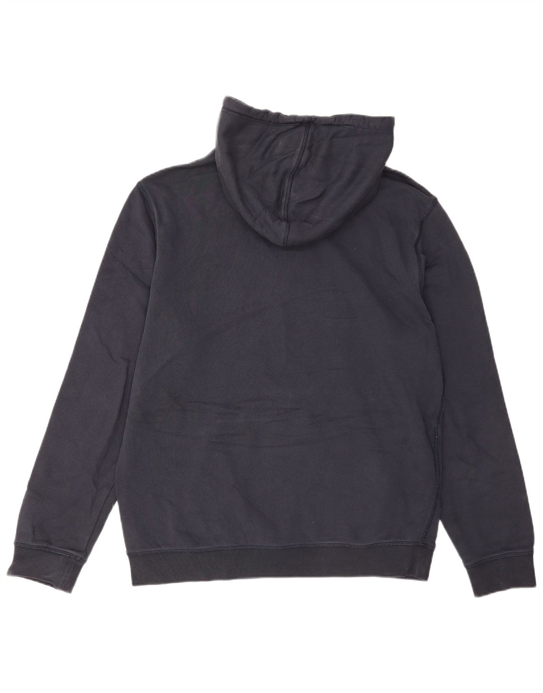 Felpa con cappuccio da uomo Hugo Boss grande in cotone blu navy