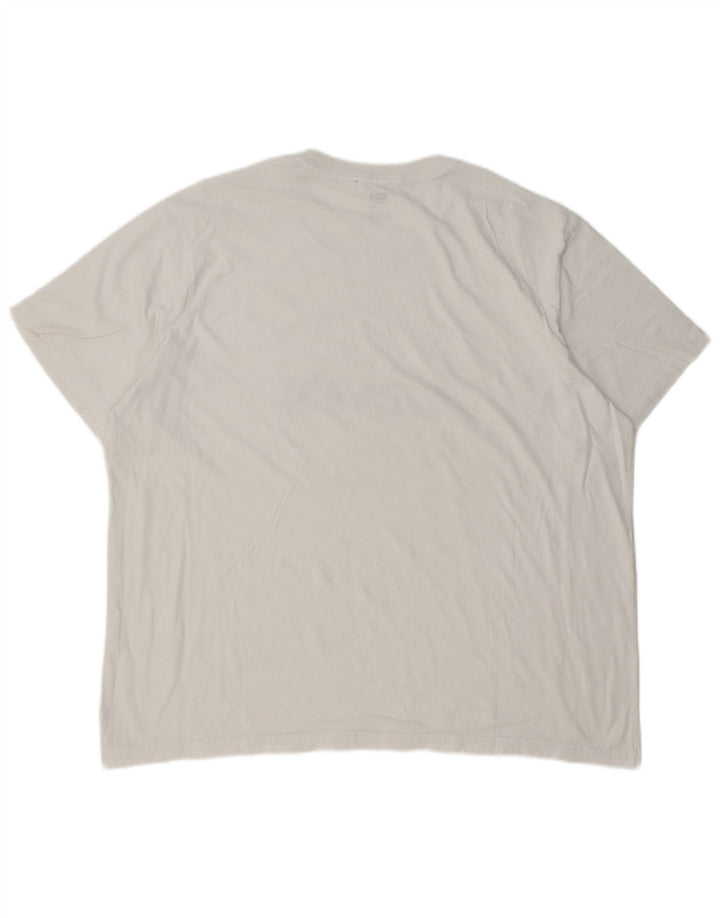 T-shirt grafica da uomo Levi's Top XL in cotone bianco