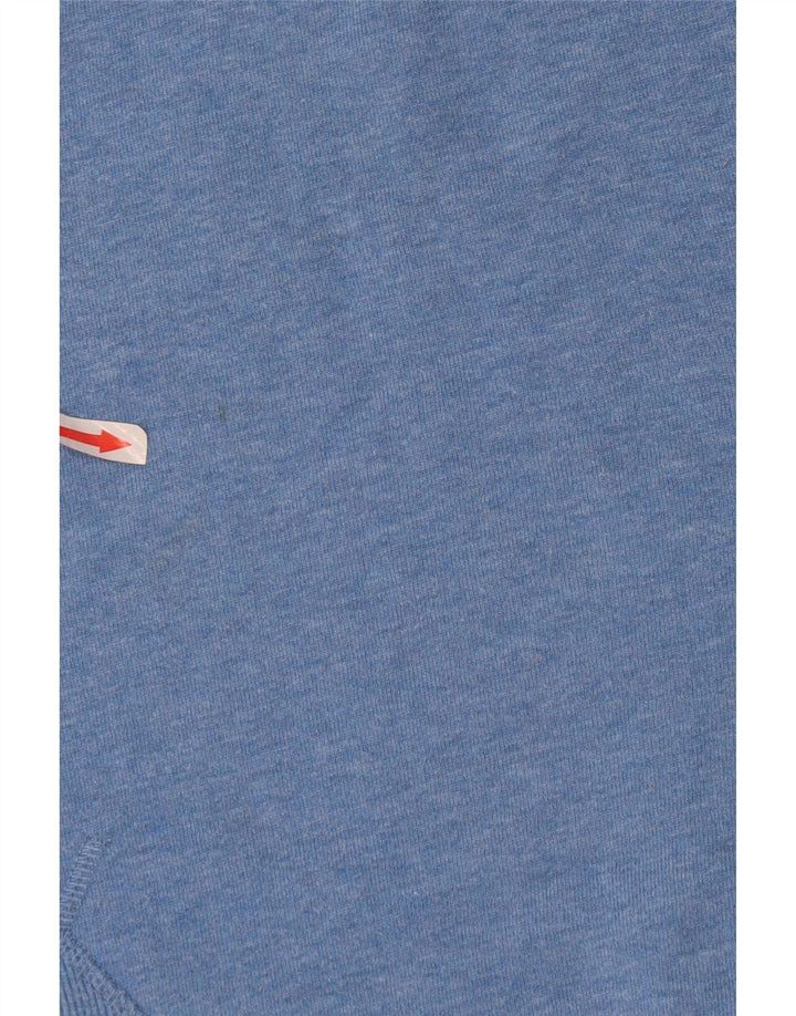 Crew Clothing Felpa da uomo Maglione in cotone blu medio