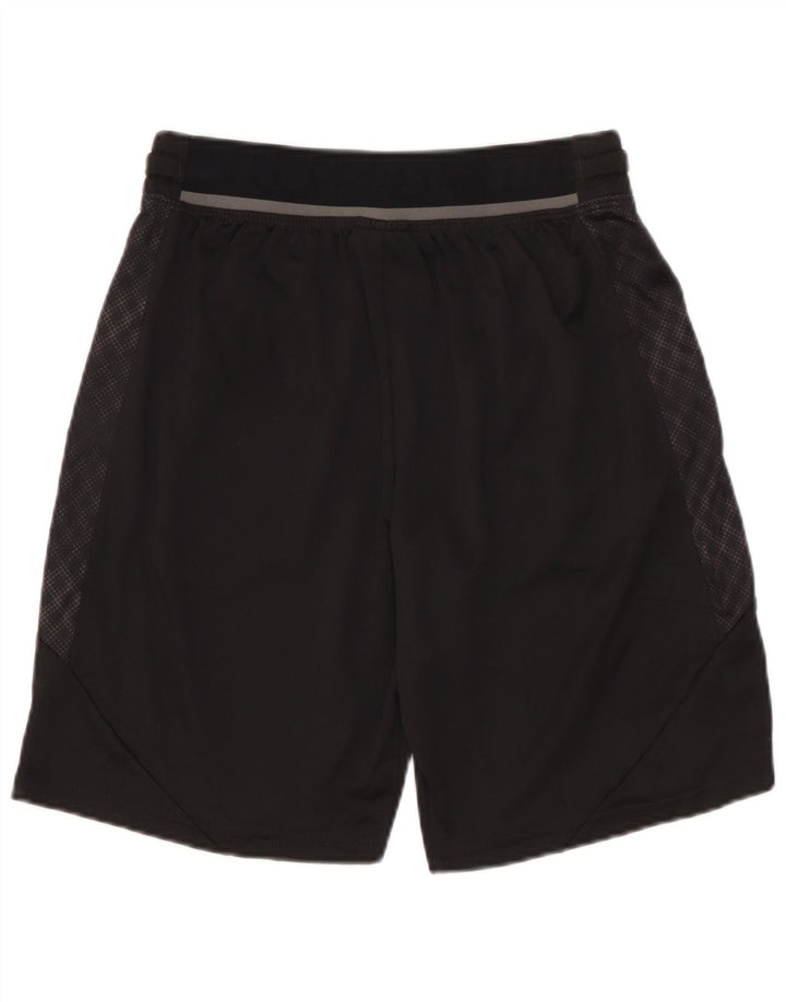 Pantaloncini sportivi da bambino RUSSELL ATHLETIC 10-11 anni, grandi, in poliestere nero