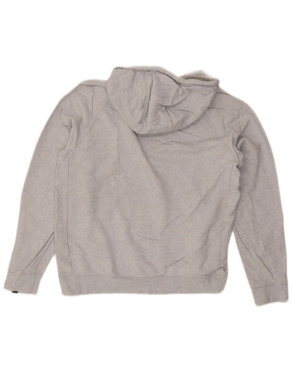 Felpa con cappuccio grafica da donna Nike UK 14 grigio medio chiazzato