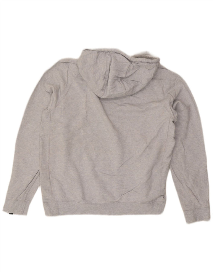 Felpa con cappuccio grafica da donna Nike UK 14 grigio medio chiazzato