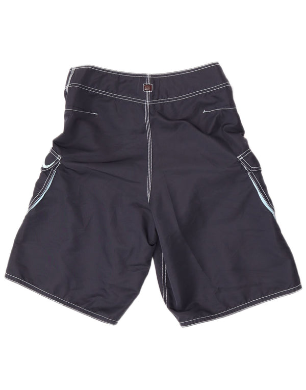 Pantaloncini da bagno Quiksilver Graphic Cargo da uomo, medio, blu navy, in poliestere