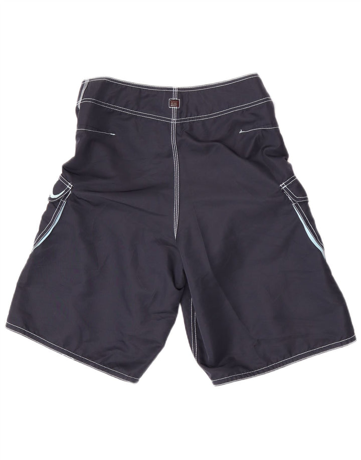 Pantaloncini da bagno Quiksilver Graphic Cargo da uomo, medio, blu navy, in poliestere