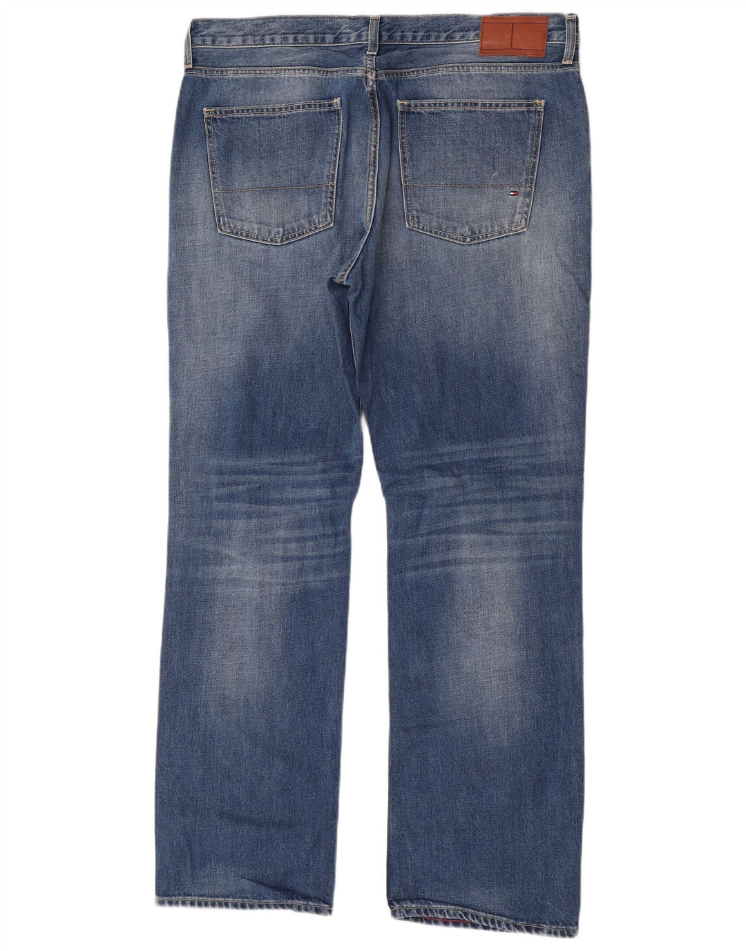 Jeans dritti da uomo Tommy Hilfiger W38 L32 cotone blu