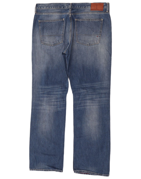 Jeans dritti da uomo Tommy Hilfiger W38 L32 cotone blu