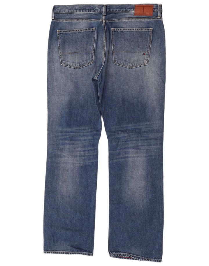 Jeans dritti da uomo Tommy Hilfiger W38 L32 cotone blu