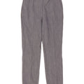 Pantaloni chino slim da donna Zara piccoli W27 L28 poliestere blu
