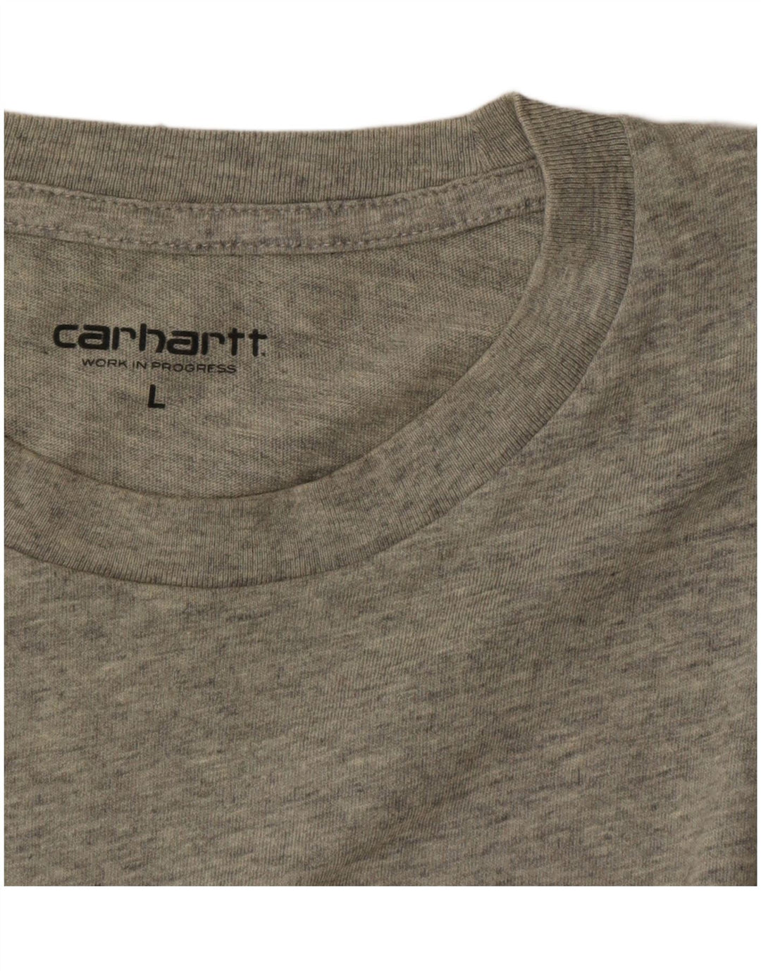 T-shirt grafica da uomo Carhartt Top grande grigio chiazzato